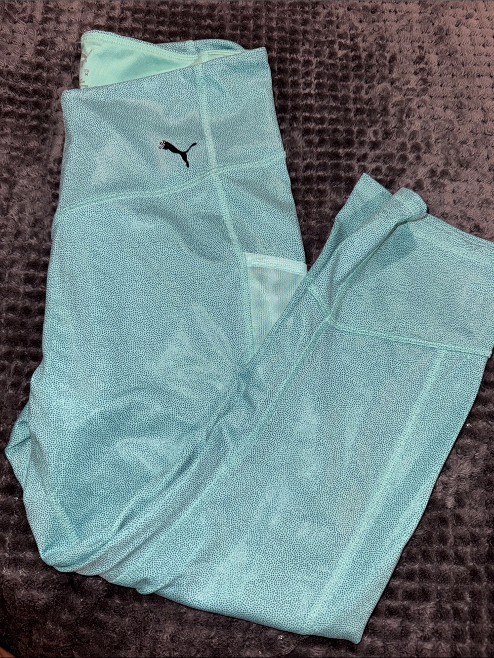 Puma Aqua Speckled High-Waist Leggings